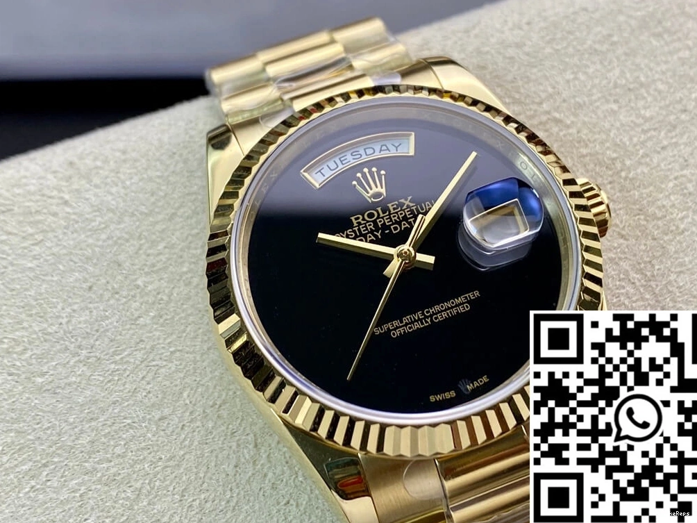 Day Dial Date Rolex Double Black Calendar BP 36MM Factory 0807